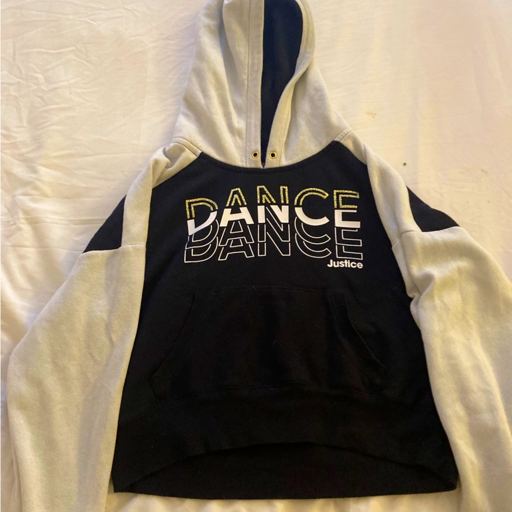 Cropped hoodie, Justice, L (12,14)